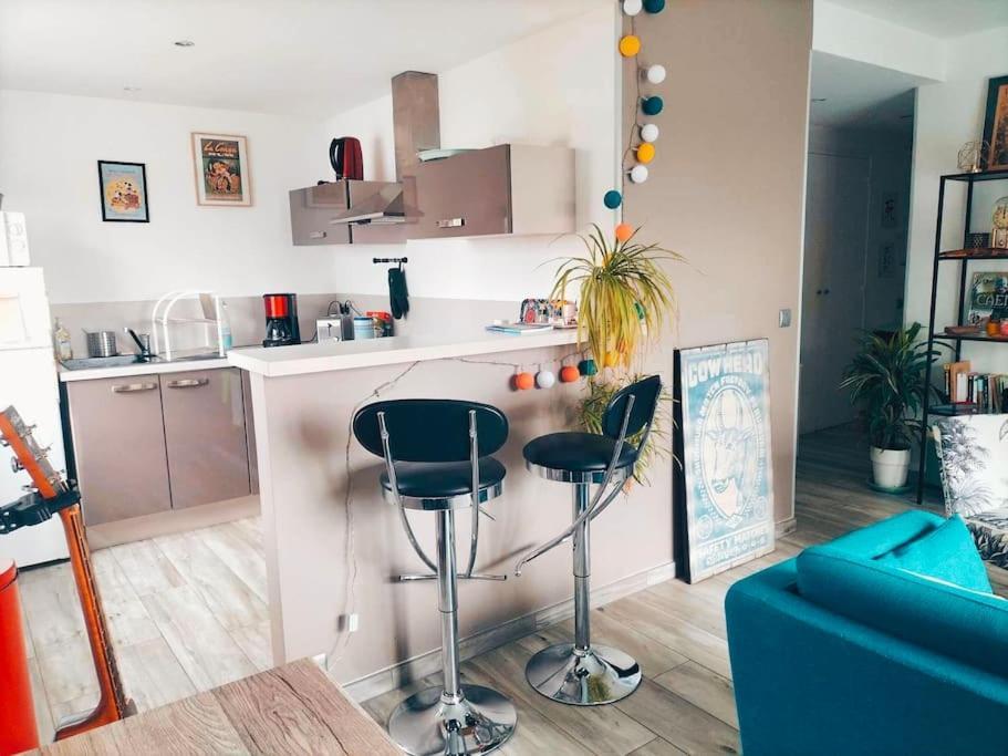 Cozy Apartment Free Parking Caen Eksteriør bilde