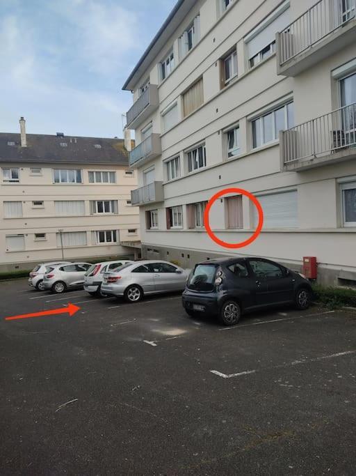 Cozy Apartment Free Parking Caen Eksteriør bilde